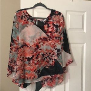 Beautiful multi colored Jennifer Lopez blouse